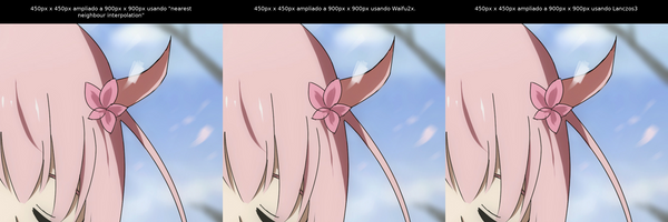 Escalado de imágenes usando redes neuronales: Waifu2x